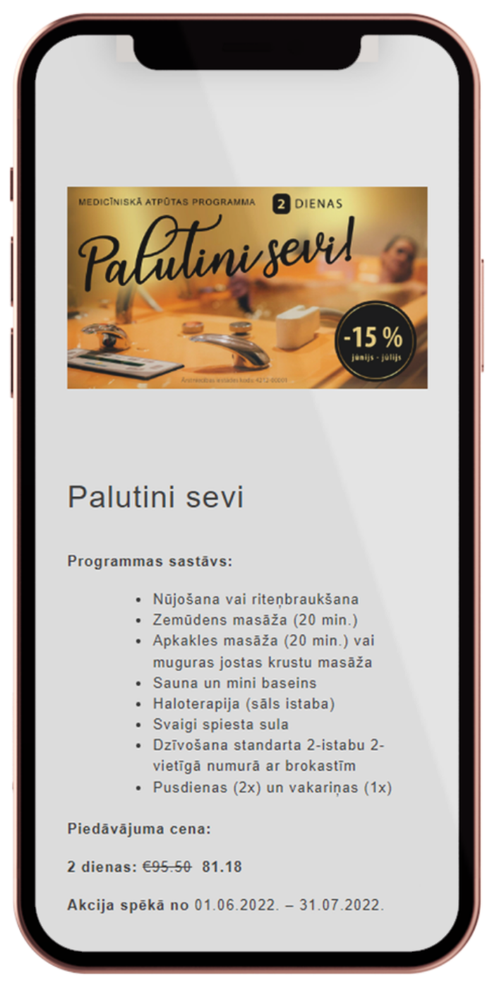 rehabilitācijas centrs līgatne - mājaslapas izstrāde4