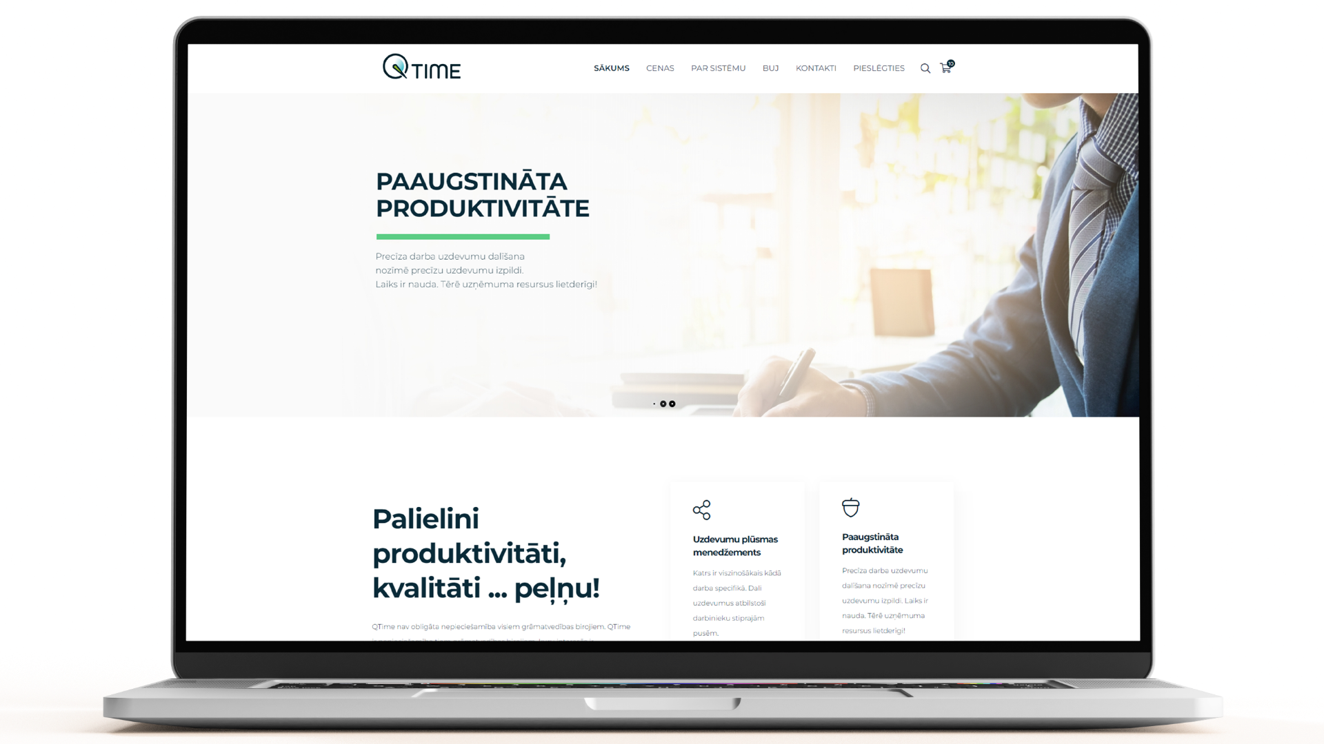 qtime - mājaslapas izstrāde1
