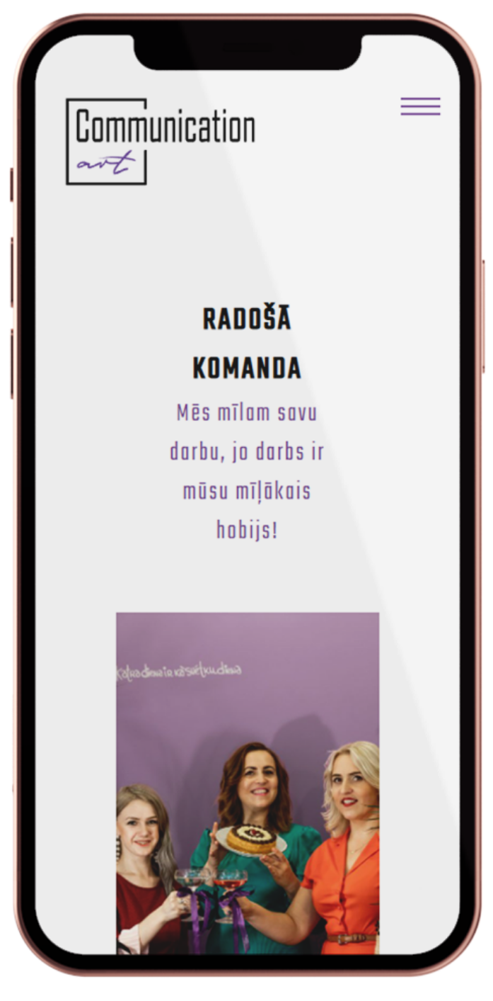 communication art - mājaslapas izstrāde 4