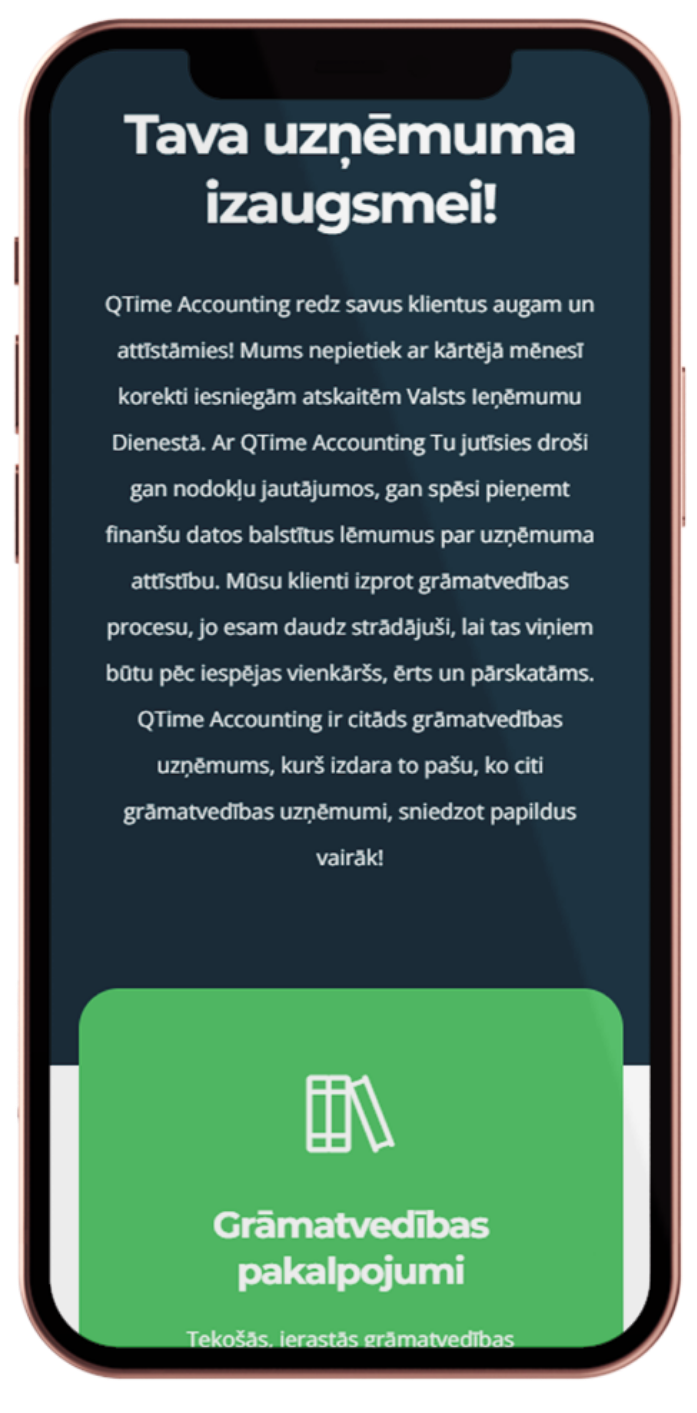 qtime accounting - mājaslapas izstrāde2